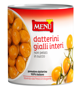 Datterini gialli interi in succo Scat. 800 g pn.