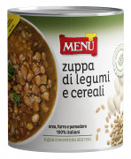 LEGUME AND CEREAL SOUP (concentrated)