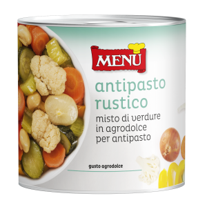 Antipasto Rustico – Rustic Appetiser Tin 2650 g nt. wt.
