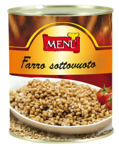 Farro sottovuoto - Boiled Spelt Tin 610 g nt. wt.