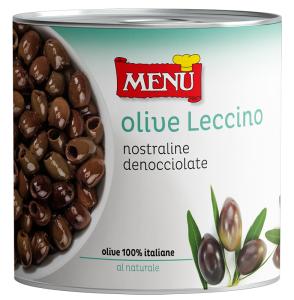 Olive Nostraline denocciolate (Aceitunas «Nostraline» sin hueso) Lata de 2500 g p. n.