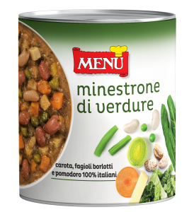 Minestrone di verdure - Vegetable Minestrone Tin 850 g nt. wt.