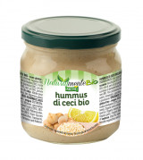 Hummus di ceci bio (Hummus de garbanzos biológicos)