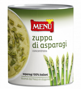 Zuppa di asparagi - Asparagus Soup Tin 820 g nt. wt.