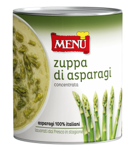 Zuppa di asparagi - Asparagus Soup Tin 820 g nt. wt.