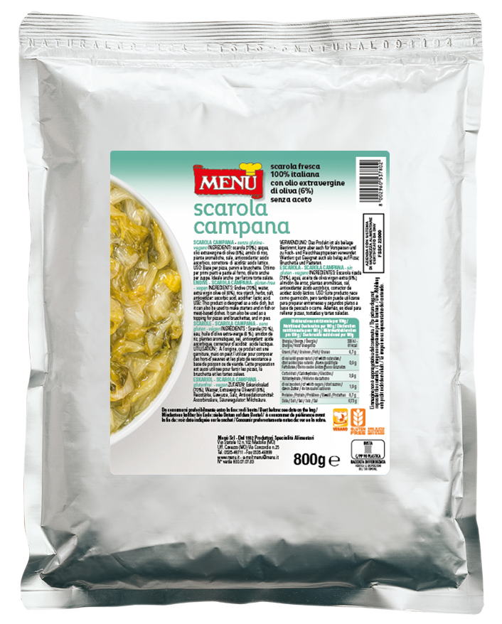 Scarola campana - Campania Endive Bag 800 g nt. wt.