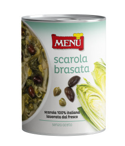 Scarola brasata (Geschmorte Endivie) Dose, Nettogewicht 400 g