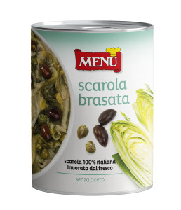 Scarola brasata (Scarole braisée) Boîte 400 g poids net