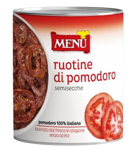 Ruotine di pomodoro semisecche (Rodajitas de tomate semiseco) Lata de 780 g p. n.