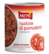 Ruotine di pomodoro semisecche - Wheels of semi dried tomatoes