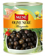 Olive nere manzanilla (Schwarze Manzanilla-Oliven)