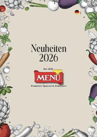 Neuheiten 2026 Menù