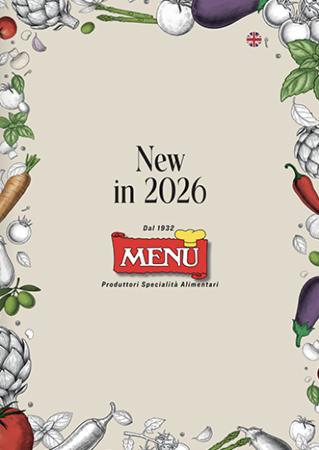 New in 2026 Menù
