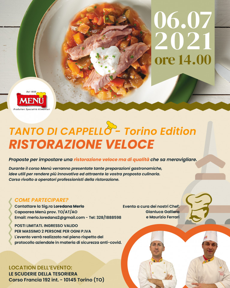 Ristorazione veloce - Tanto di Cappello - Torino Edition