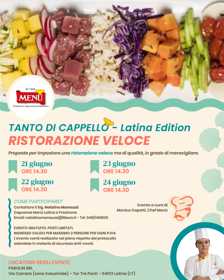 Ristorazione veloce - Tanto di Cappello - Latina Edition