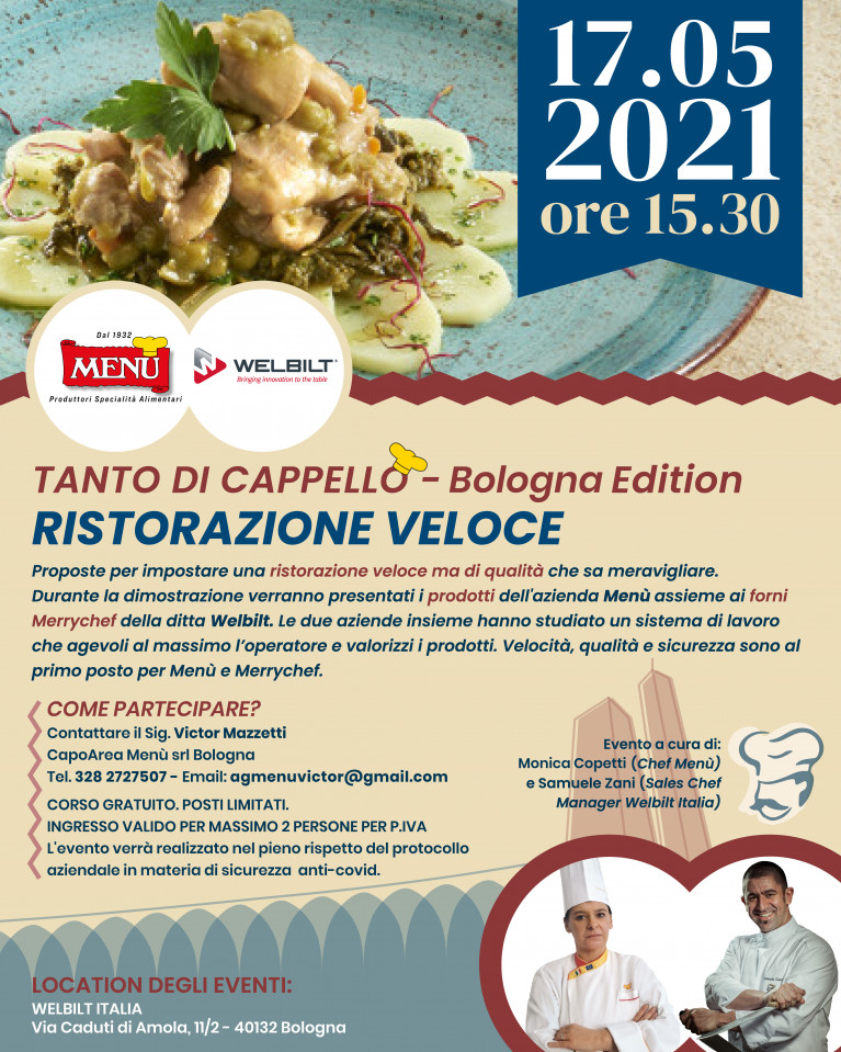 Ristorazione veloce - Tanto di Cappello - Bologna Edition