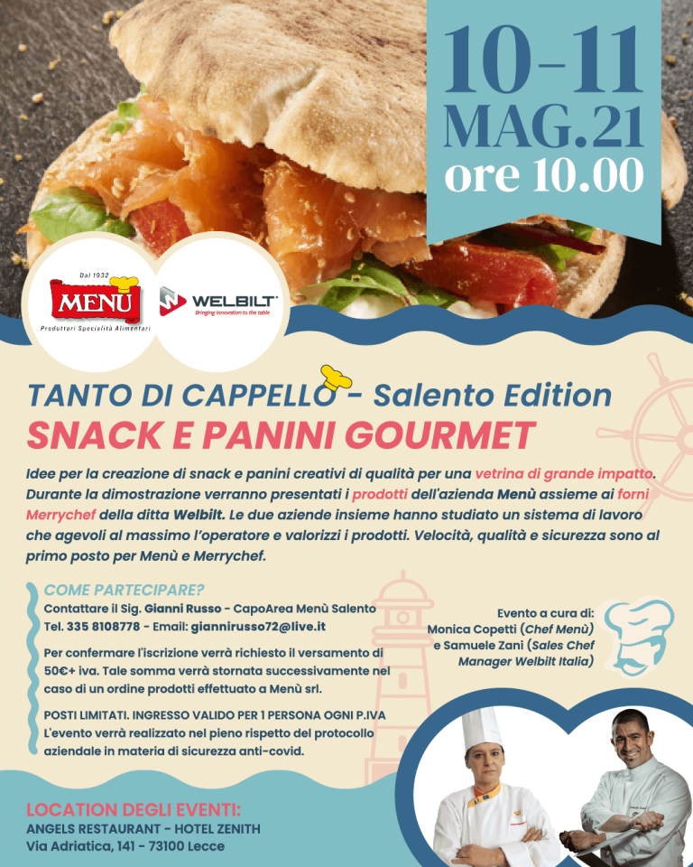 Snack e panini gourmet - Tanto di Cappello - Salento Edition