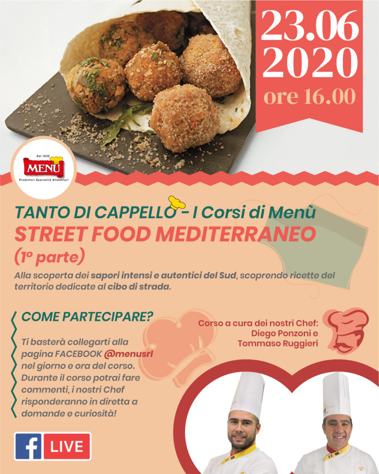Street Food Mediterraneo (1 parte) - Diretta Facebook