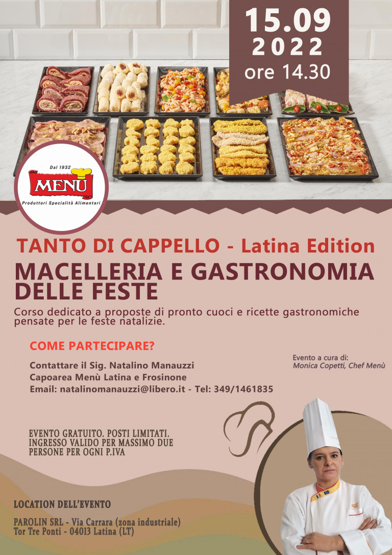 Macelleria e Gastronomia delle feste - Tanto di Cappello - Latina Edition