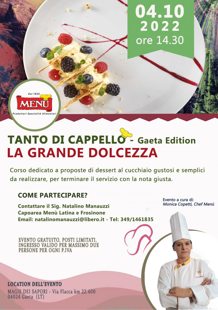 La Grande Dolcezza - Tanto di Cappello - Gaeta Edition