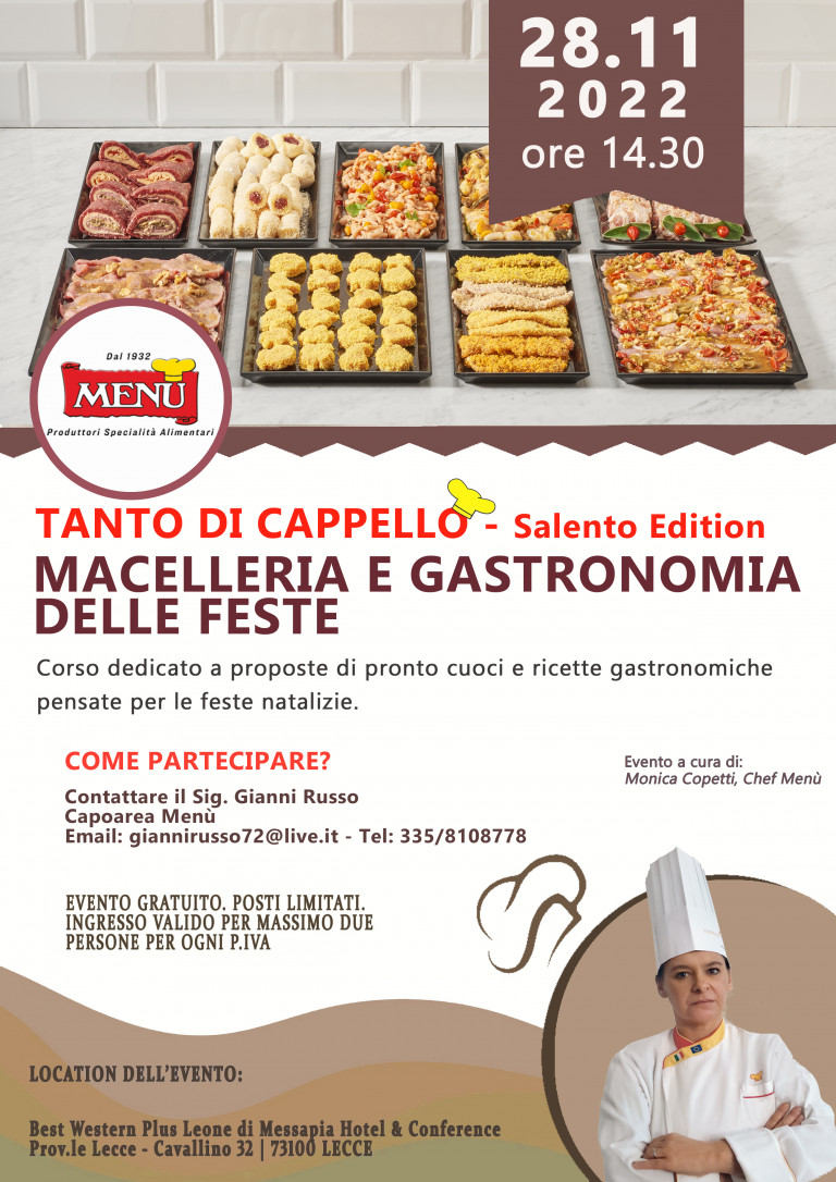 Macelleria e gastronomia delle feste - Tanto di Cappello - Salento Edition