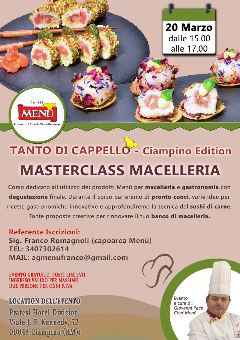 TANTO DI CAPPELLO - Ciampino Edition