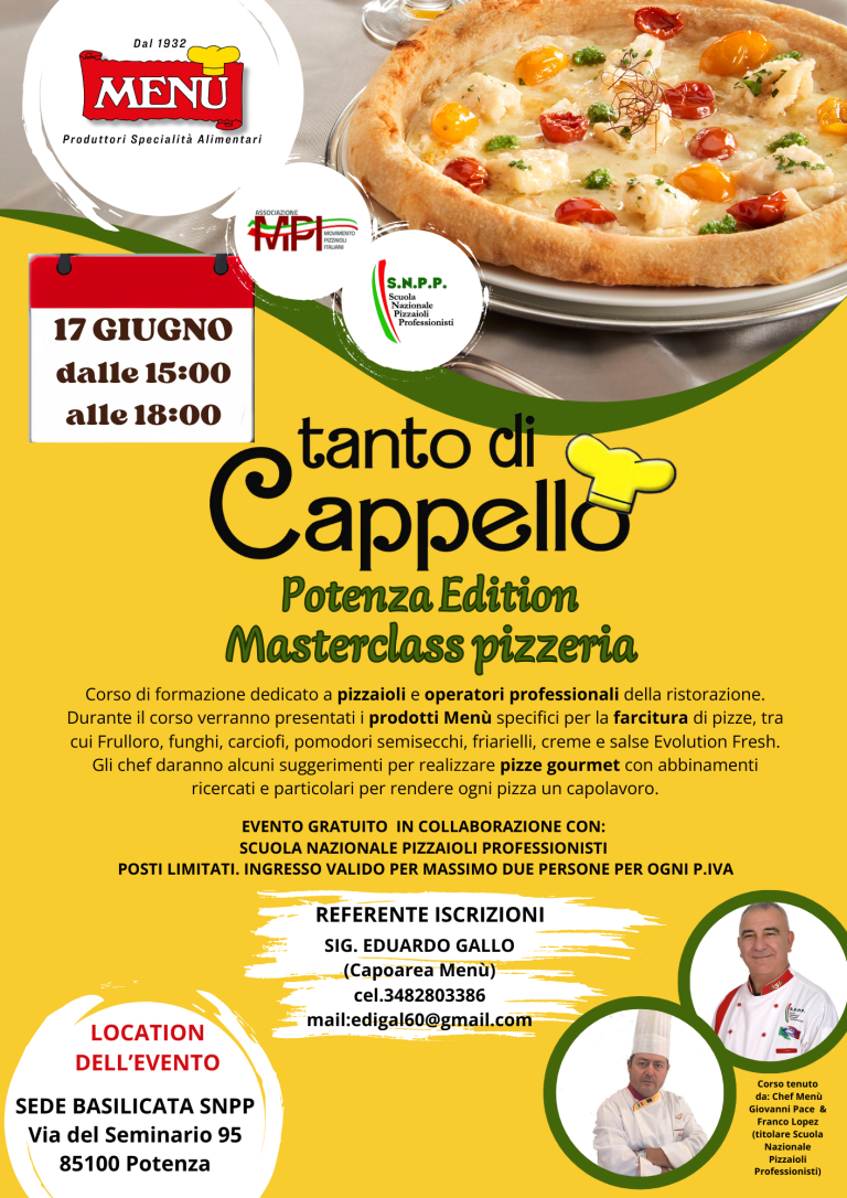 TANTO DI CAPPELLO - Potenza Edition