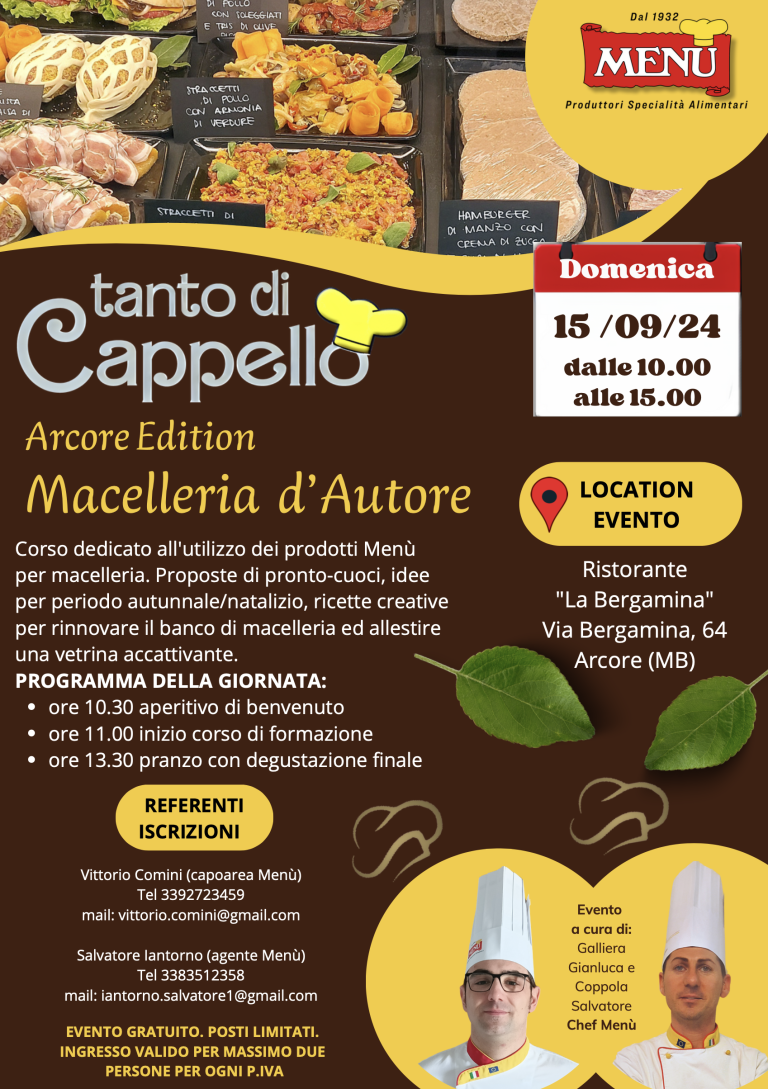 Tanto di Cappello - Arcore Edition