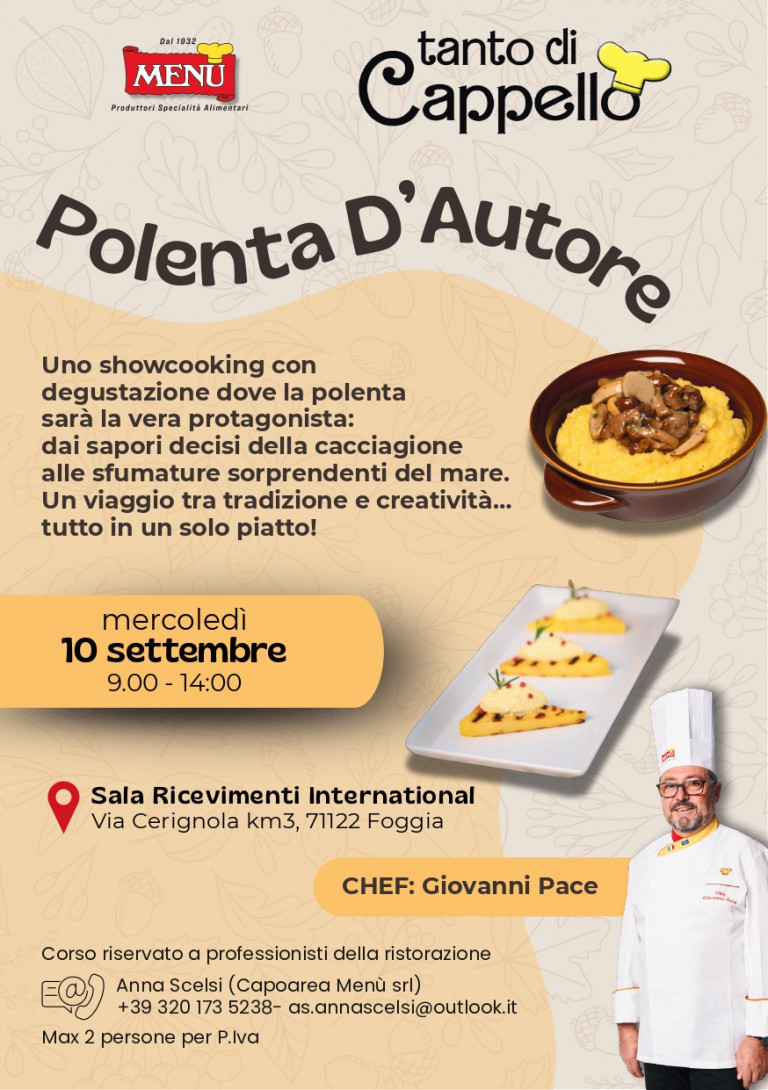 Tanto di Cappello - Polenta d'Autore