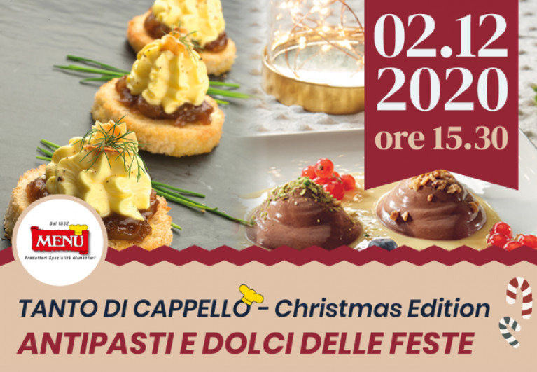 Antipasti e dolci delle feste - Diretta Facebook