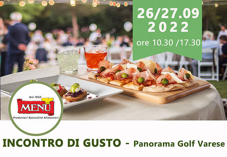 Incontro di Gusto - Panorama Golf Varese
