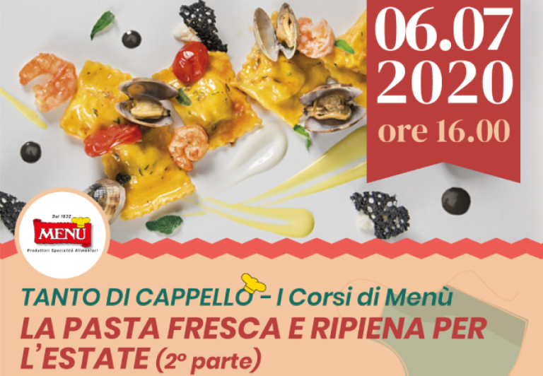 La pasta fresca e ripiena per l'estate (2 parte) - Diretta Facebook