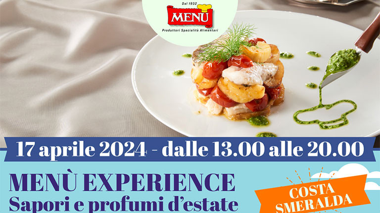 MENÙ EXPERIENCE - Costa Smeralda Edition
