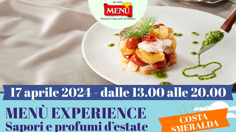 MENÙ EXPERIENCE - Costa Smeralda Edition