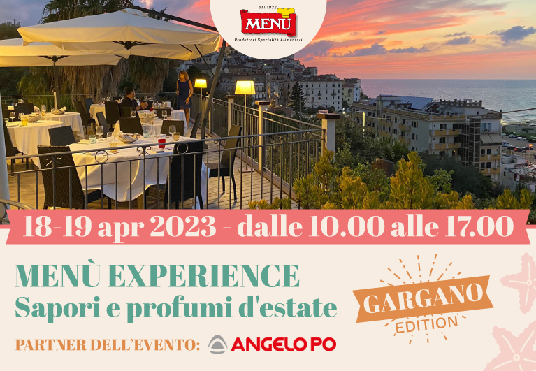 Menù Experience Sapori e profumi d'estate - Gargano Edition