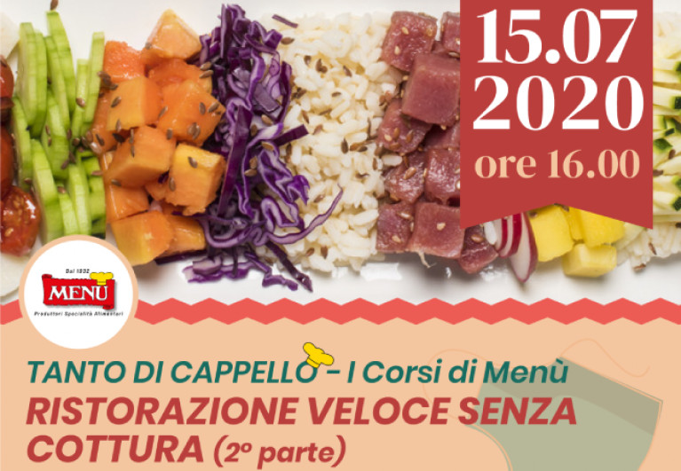 Ristorazione veloce senza cottura (2 parte) - Diretta Facebook