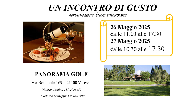 Un incontro di gusto