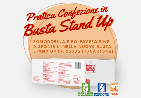 Pomodorina and Polpavera fine: new practical packages