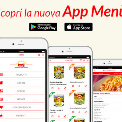 App Menù