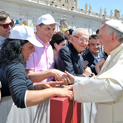 2 Aprile 2017 - Papa Francesco in visita nelle nostre terre