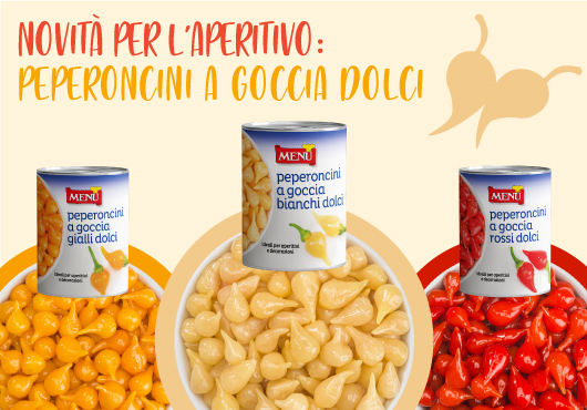 News for the apéritif: Sweet drop peppers