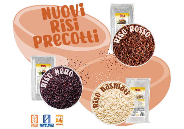 New precooked Rice products