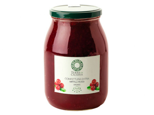 Confettura extra di mirtilli rossi