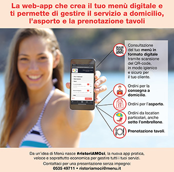 E’ NATA LA WEB APP #RISTORIAMOCI!