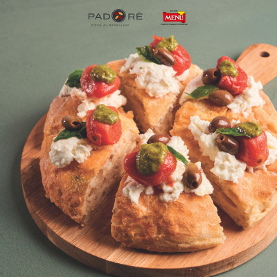 Menù presenta Padorè: la base ideale per la pizza al padellino