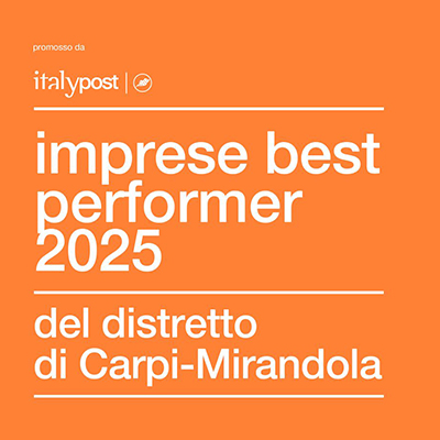 MENÙ TRA LE TOP 100 AZIENDE DEL DISTRETTO CARPI-MIRANDOLA SECONDO ITALYPOST
