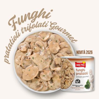 NOVITÀ - Funghi prataioli trifolati Gourmet