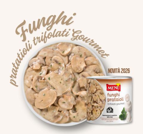 NEW RELEASE 2026 - Gourmet button mushrooms sautéed in oil, garlic and parsley (cod. FG3)