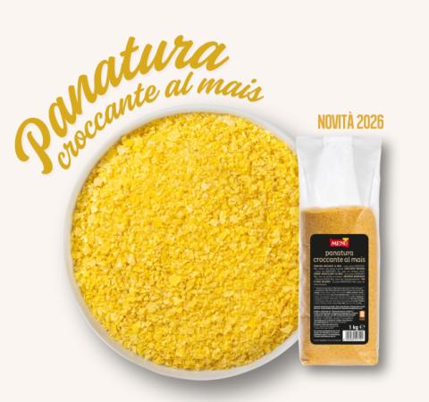 NOVITÀ - Panatura croccante al mais