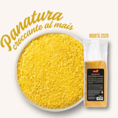 NOVITÀ - Panatura croccante al mais